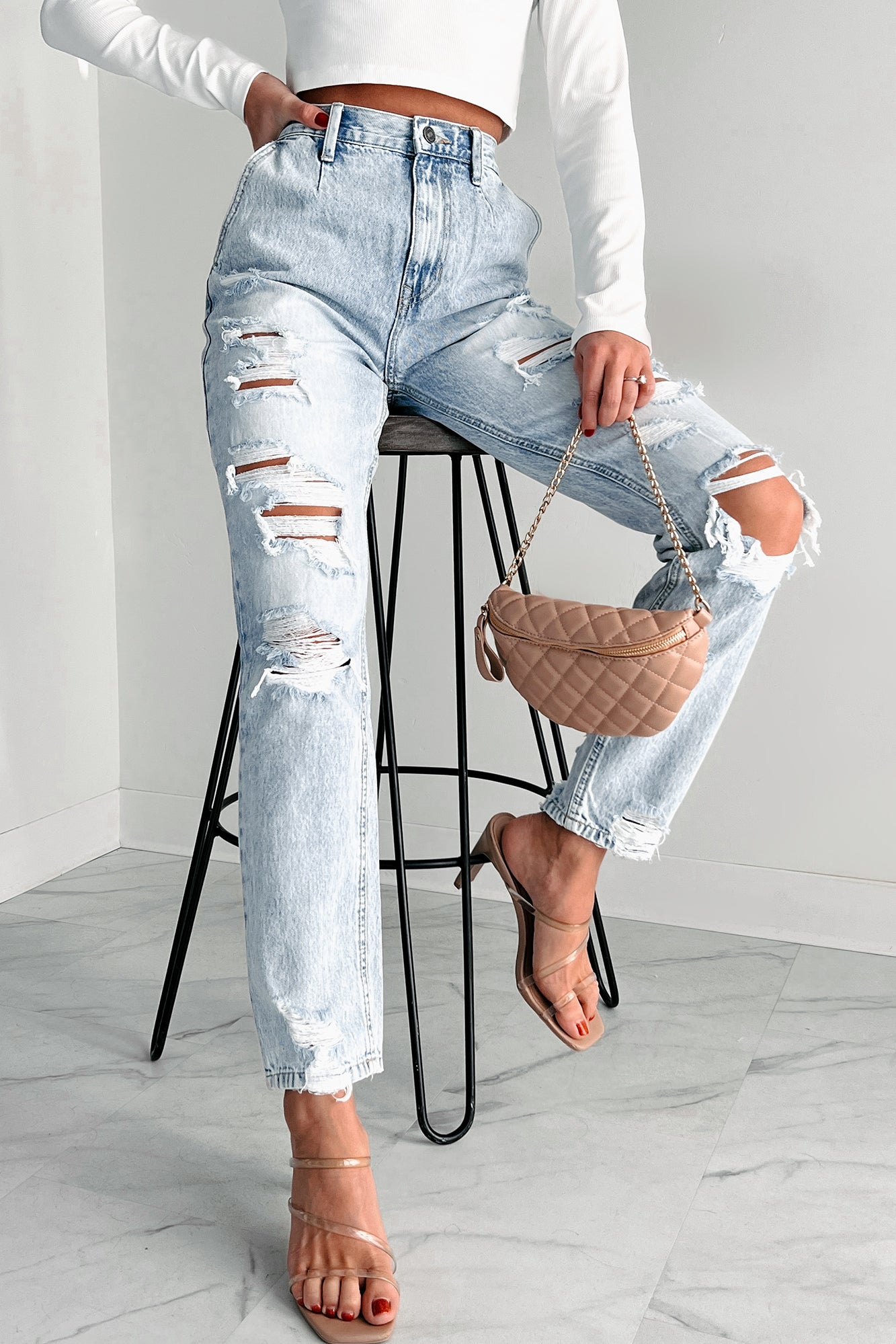 Distressed outlets Kancan Jeans