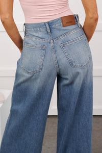 Zahir High Rise Wide Leg Hidden Jeans (Medium) - NanaMacs