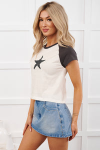 Dreamy Pace Denim Studded Mini Skort (Denim)