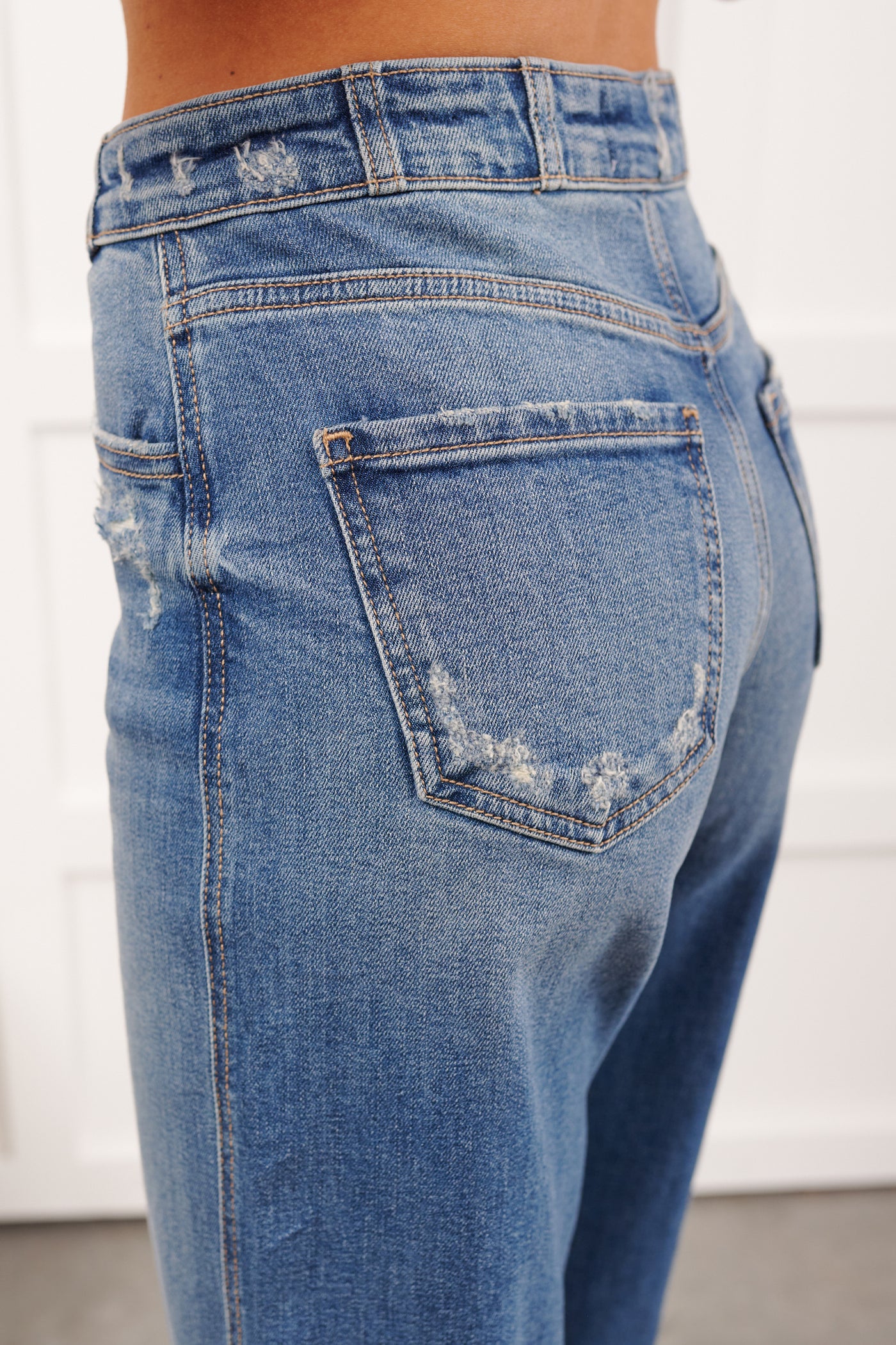 Gerard High Rise KanCan Wide Crop Jeans (Medium) - NanaMacs