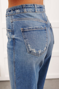 Gerard High Rise KanCan Wide Crop Jeans (Medium) - NanaMacs