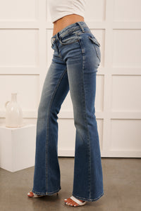 Bradford Low Rise Flare Cello Jeans (Tint) - NanaMacs