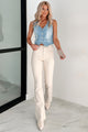 Well-Worn Never Weary Denim Vest (Light Blue) - NanaMacs