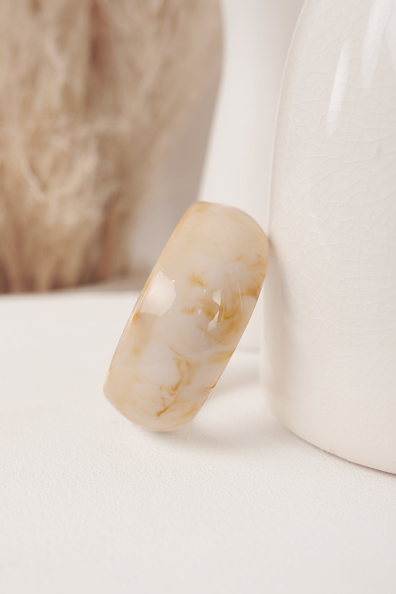 Sun Day Essential Bangle Bracelet (Ivory)