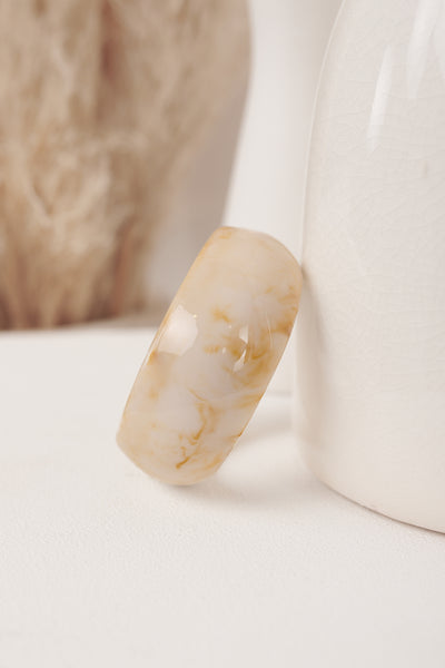 Sun Day Essential Bangle Bracelet (Ivory)