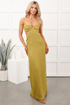 Heartbreaker Honey Maxi Sleeveless Dress (Olive) - NanaMacs