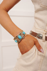 Golden Hour Rodeo Cuff Bracelet (Gold)