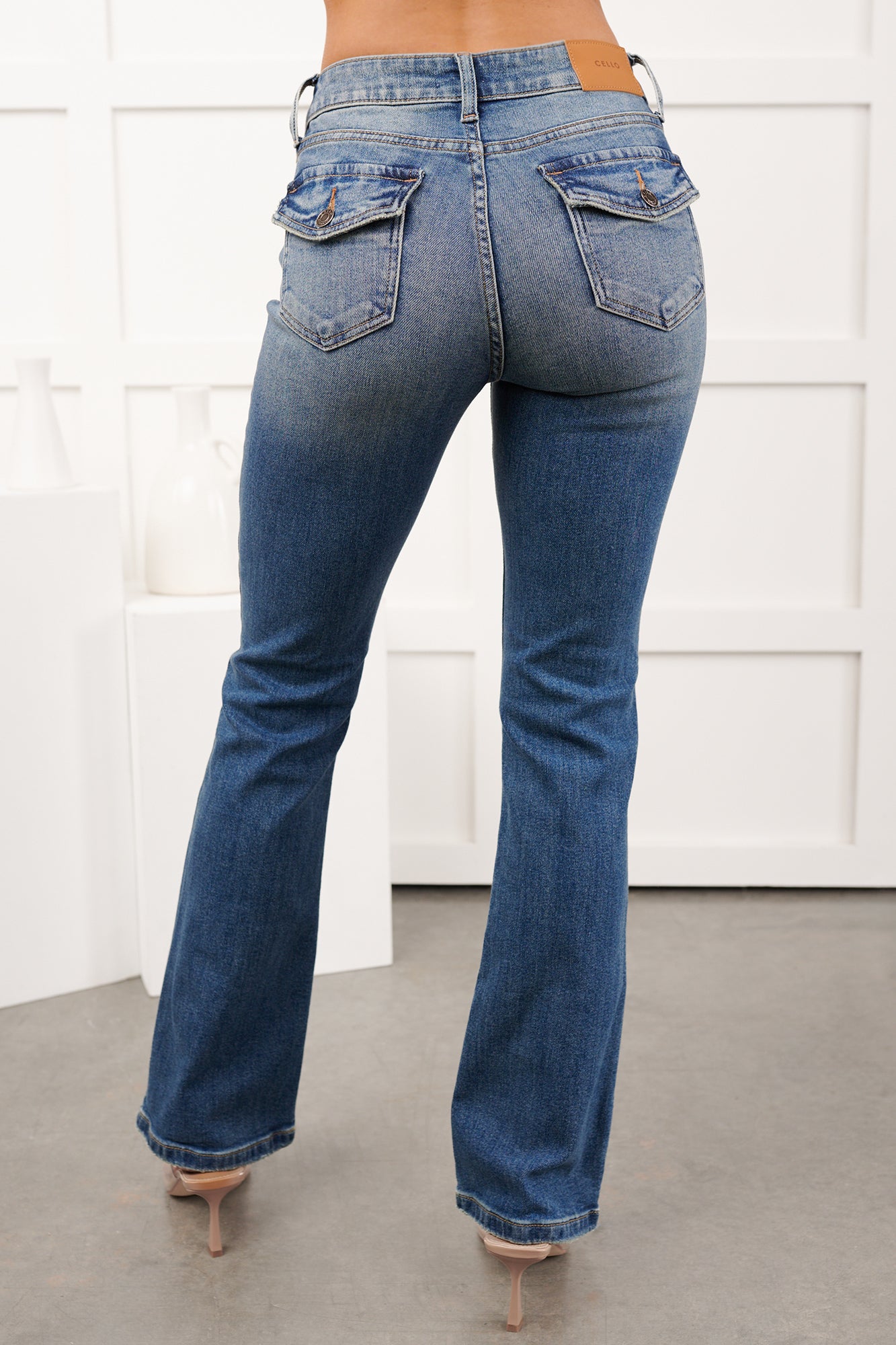 Roman Mid Rise Bootcut Cello Jeans (Medium) - NanaMacs