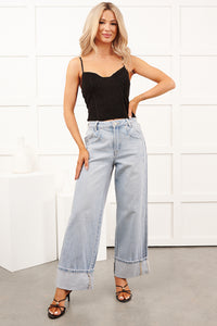 Striving To Shine Lurex Corset Top (Black) - NanaMacs