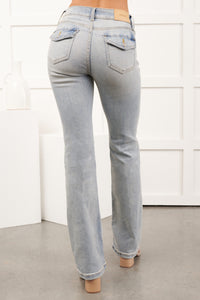 Olly Mid Rise Bootcut Cello Jeans (Light Wash)