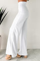 Boundless Ambition High Waist Pants (White) - NanaMacs