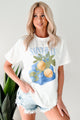 "Saint-Jean" Lemon Graphic T-Shirt (Ivory) - NanaMacs