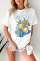 "Saint-Jean" Lemon Graphic T-Shirt (Ivory) - NanaMacs