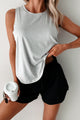 Harvesting Dreams Buttery Soft Active Tank (Light Grey) - NanaMacs