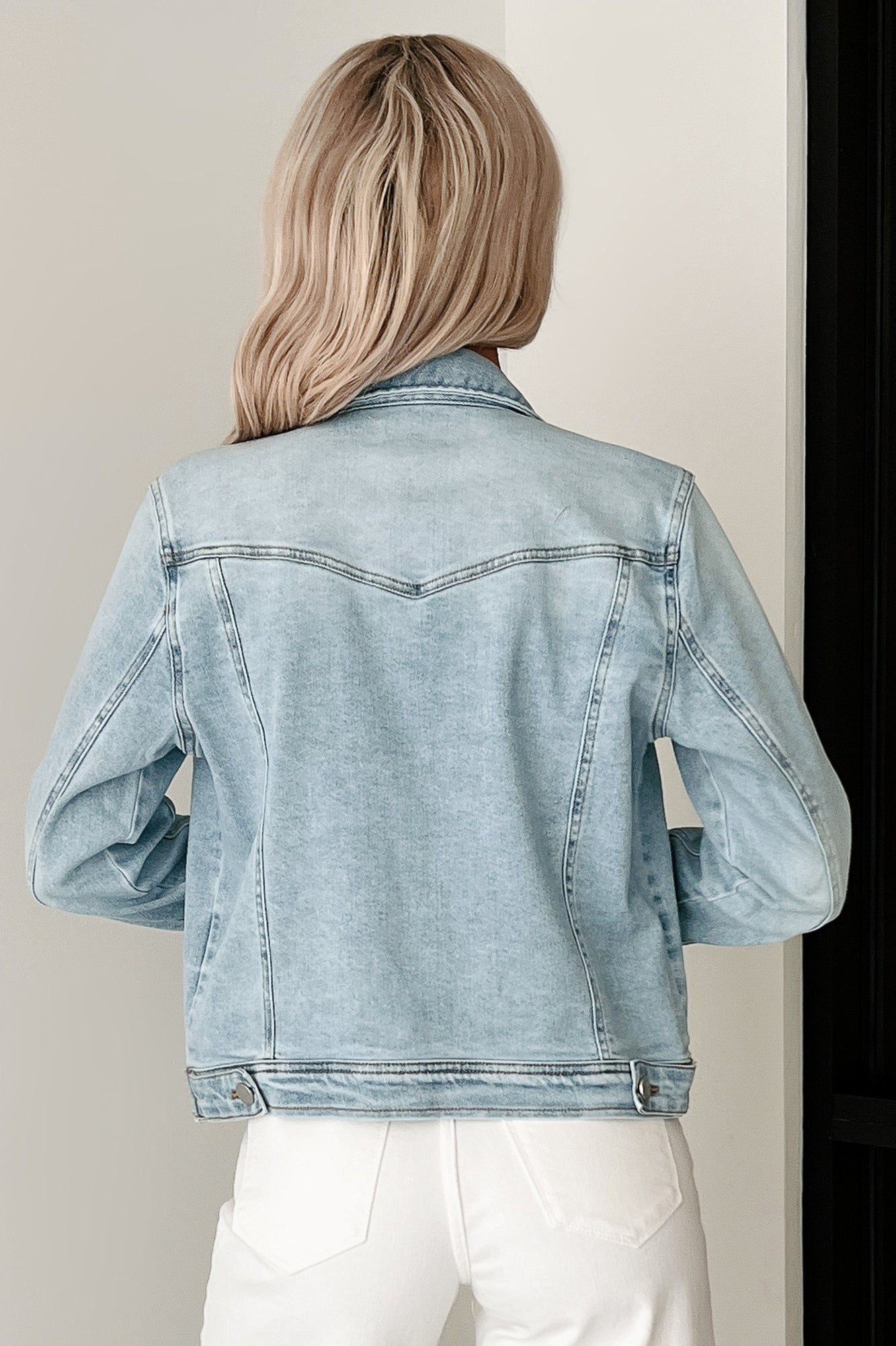 American Made Classic Risen Denim Jacket (Light Wash)