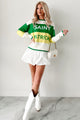 "Saint Patrick" Colorblock Sweater (Green) - NanaMacs