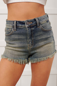 Travis Medium Vintage Wash Cello Denim Shorts (Tint) - NanaMacs