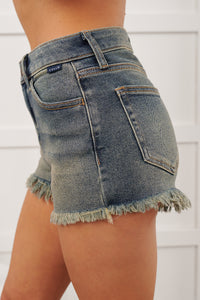 Travis Medium Vintage Wash Cello Denim Shorts (Tint) - NanaMacs
