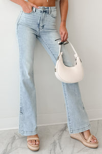 Brooke Tummy Control Bootcut Judy Blue Jeans (Light) - NanaMacs