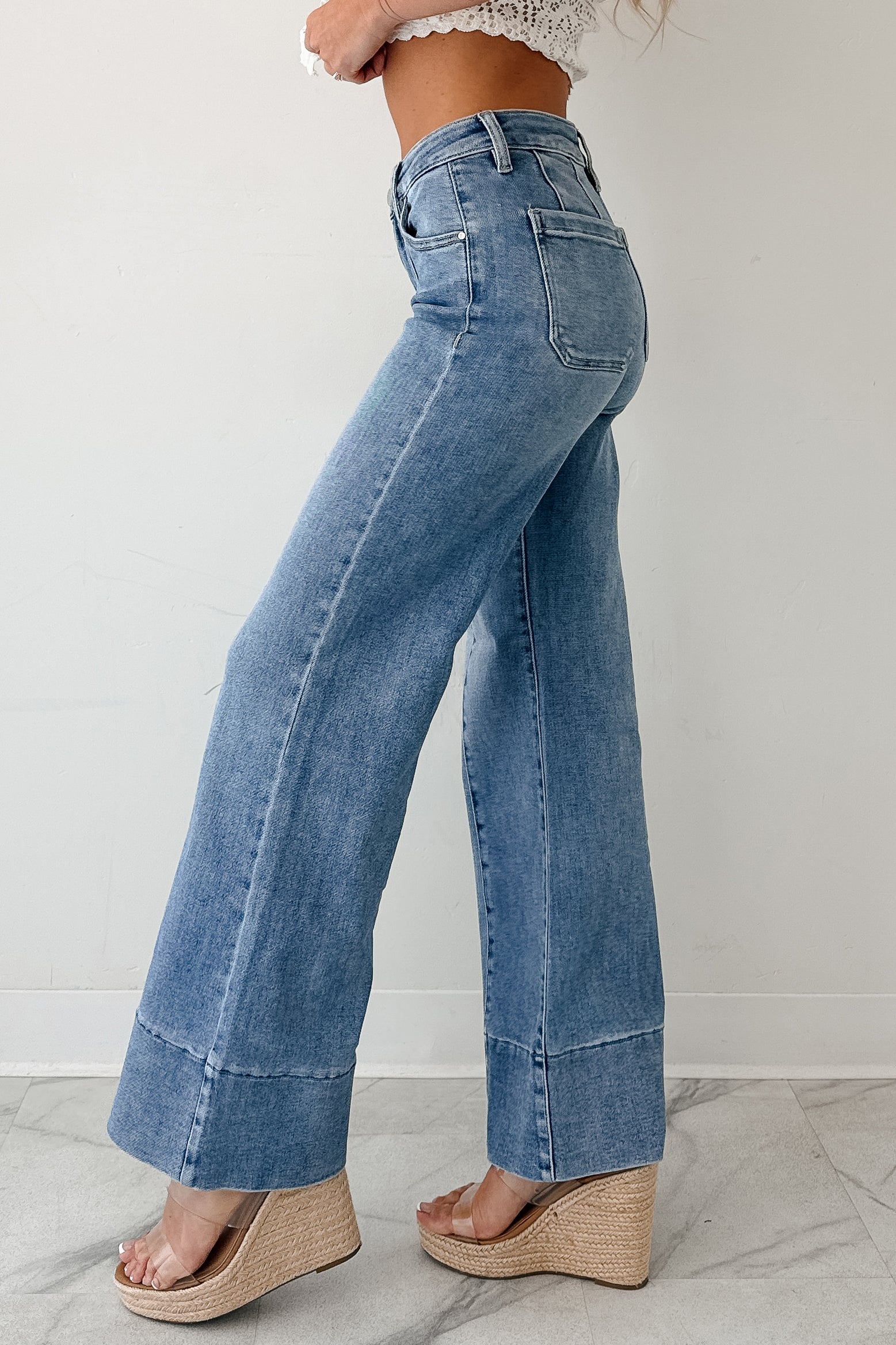 Mariana Flared Tummy Control Risen Jeans (Medium) · NanaMacs