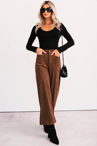 My Cup Of Tea Corduroy Pants (Mocha Mousse) - NanaMacs