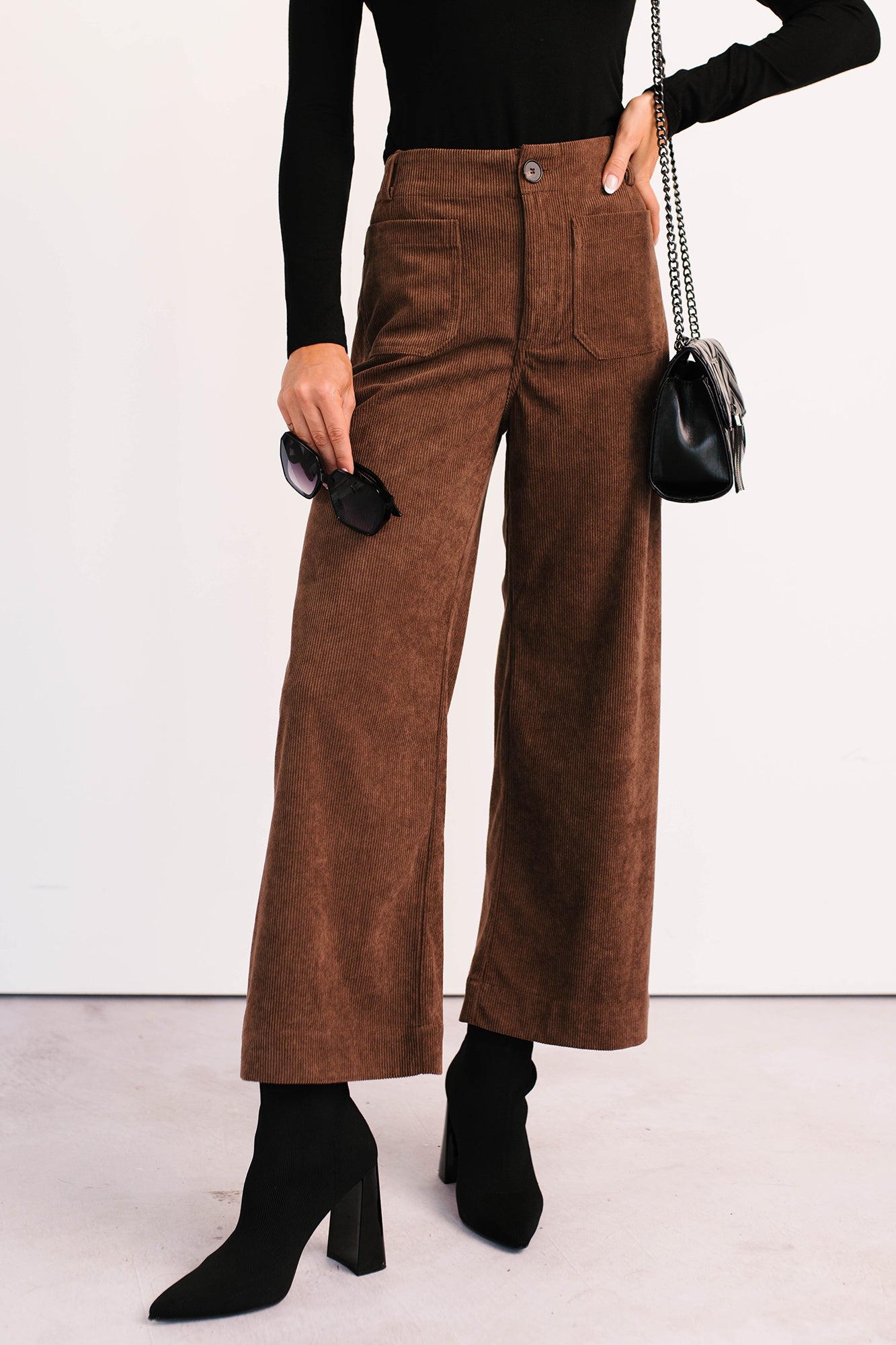 My Cup Of Tea Corduroy Pants (Mocha Mousse) - NanaMacs
