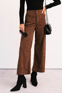 My Cup Of Tea Corduroy Pants (Mocha Mousse) - NanaMacs
