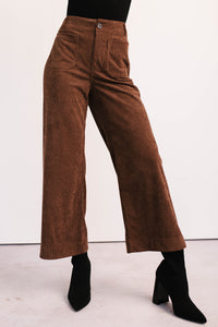 My Cup Of Tea Corduroy Pants (Mocha Mousse) - NanaMacs