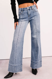 Mariana Flared Tummy Control Risen Jeans (Medium) - NanaMacs