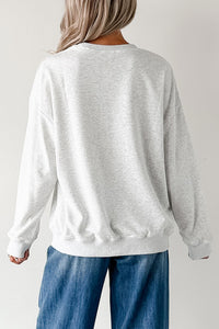 "Sunday Coffee Club" Graphic Sweatshirt (Heather Grey) - NanaMacs