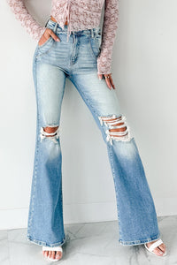 Laurie High Rise Flare Leg Cello Jeans (Medium) - NanaMacs