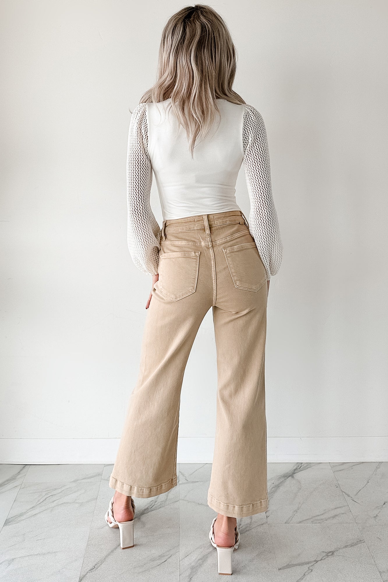 Fairytale Feeling Balloon Lace Sleeve Bodysuit (Ivory) - NanaMacs