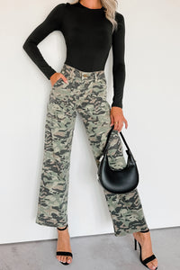 Copernicus Camo Print Straight Leg Carpenter Jeans (Camo) - NanaMacs