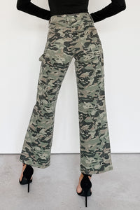 Copernicus Camo Print Straight Leg Carpenter Jeans (Camo) - NanaMacs