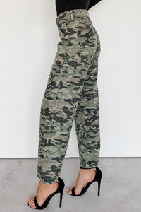 Copernicus Camo Print Straight Leg Carpenter Jeans (Camo) - NanaMacs