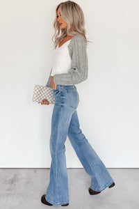 Lane Denim Signature 8 Flare Jeans (Medium Wash) - NanaMacs