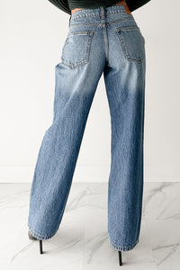 Adelyn Mid Rise Baggy Cello Jeans (Medium) - NanaMacs