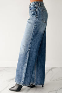 Adelyn Mid Rise Baggy Cello Jeans (Medium) - NanaMacs