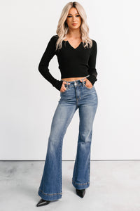 Jensen High Rise Flare Judy Blue Jeans (Medium) - NanaMacs