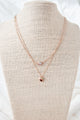 So Much To Say Layered Heart Necklace (Gold) - NanaMacs