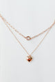 So Much To Say Layered Heart Necklace (Gold) - NanaMacs