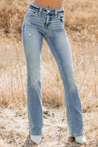 Ashford Mid Rise Bootcut Cello Jeans (Light) - NanaMacs