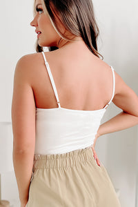 Move Over Square Neck Bodysuit (Ivory) - NanaMacs