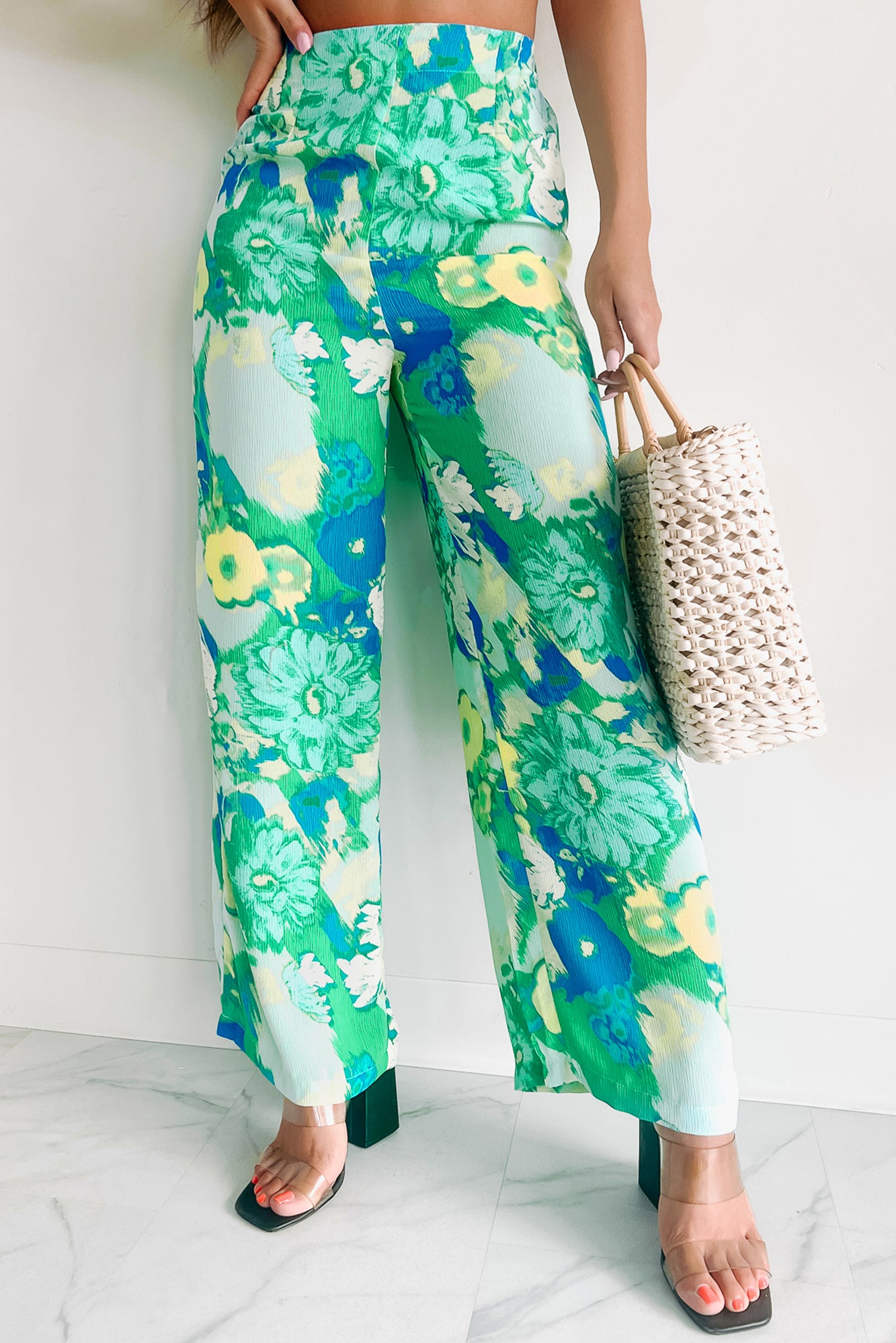 Ulrica Floral Cigarette Trousers |