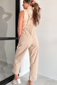 I'm Finished With You Corduroy Overalls (Beige) - NanaMacs
