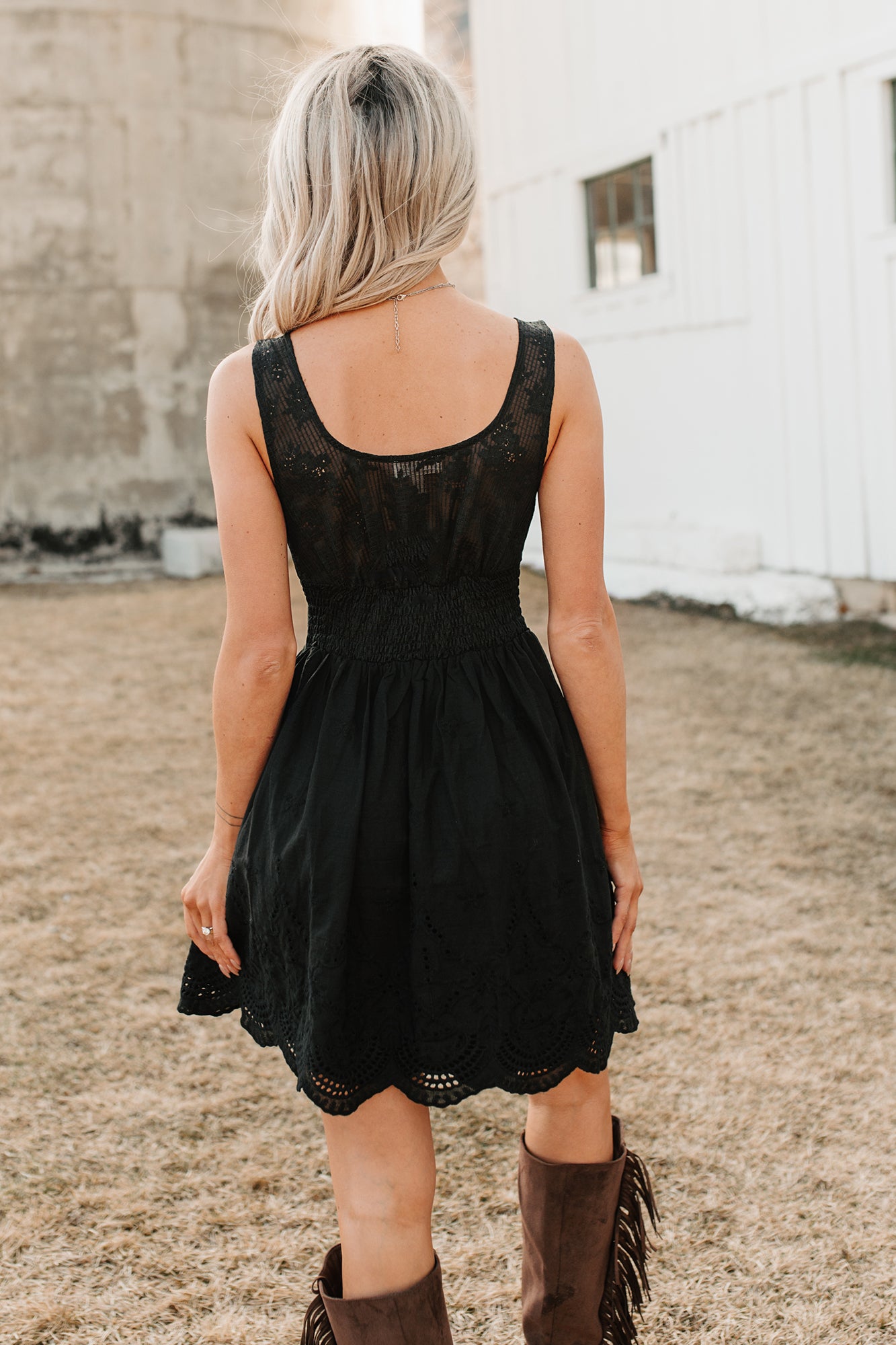 Women's Southern Belle Energy Corset Fit And Flare Mini Dress in Black - Size M Women's Southern Belle Energy Corset Fit And Flare Mini Dress in Black - Size M