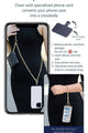 Too Easy Crossbody Phone Chain With Zippered Wallet (Gold) - NanaMacs