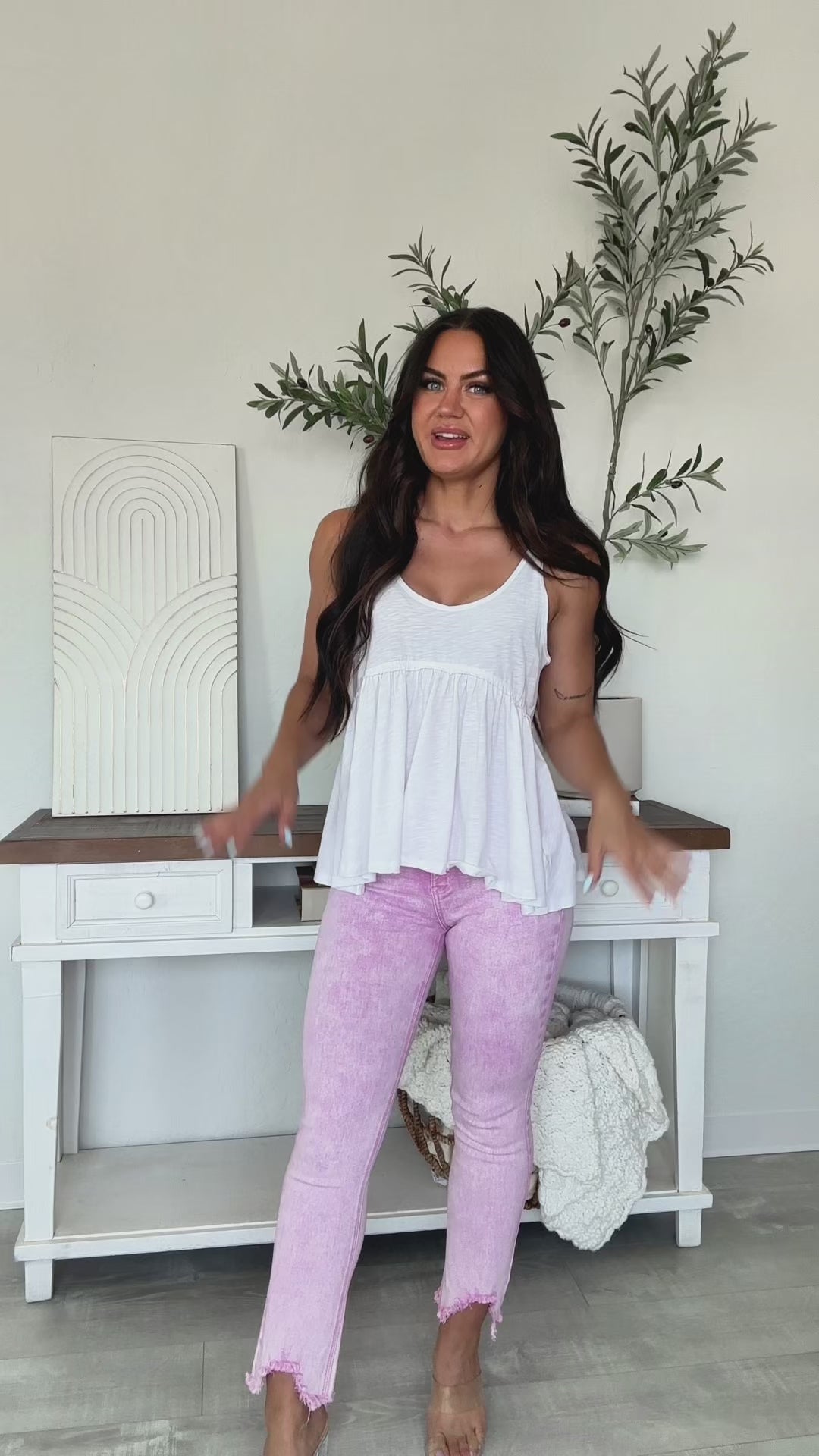 Brad Tummy Control Kick Flare Saige Jeans (Orchid) - NanaMacs