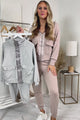 Winning Takes Time Lounge Set (Heather Grey) - NanaMacs