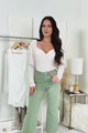 Cincinnati High Rise Tummy Control Special A Crop Jeans (Olive)